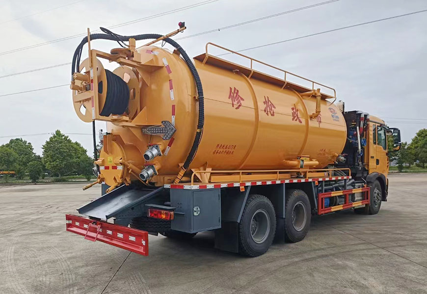 國六江鈴順達清洗吸污車圖片